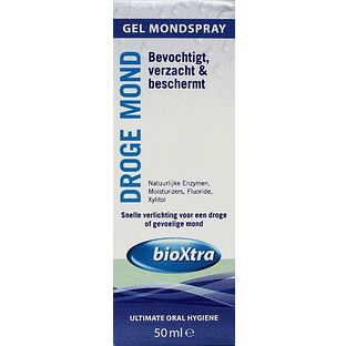 Bioxtra Droge Mond Gel Mondspray 50ML Bioxtra Droge Mond Gel Mondspray 50ML