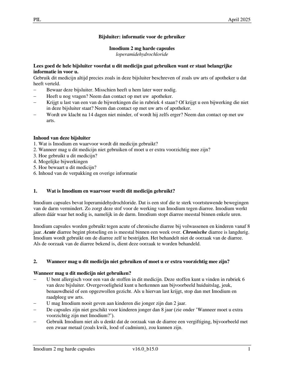 Capsules 2mg afbeelding van document #1, leaflet