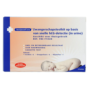 Testjezelf.nu Zwangerschapstest 6ST