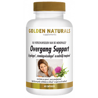 Golden Naturals Overgang Support Capsules 60VCP