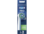 Oral-B Pro Opzetborstels Cross Action Wit 2ST