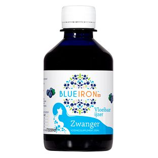 Blue Iron Vloeibaar IJzer Zwanger 250ML