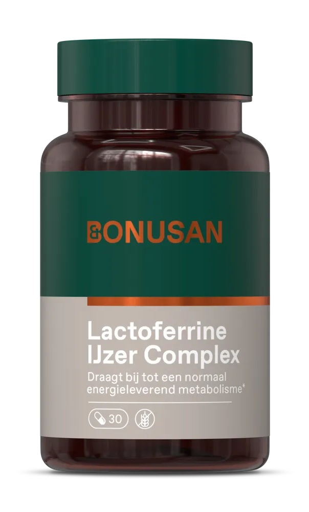 Bonusan Lactoferrine IJzer Complex Capsules 30CP