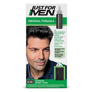 Just For Men Original Formula Haarkleuring - H55 Zwart 1ST Just For Men Original Formula Haarkleuring - H55 Zwart 1ST