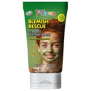7th Heaven Blemish Rescue Tea Tree Peel-Off Masker met Niacinamide 50ML