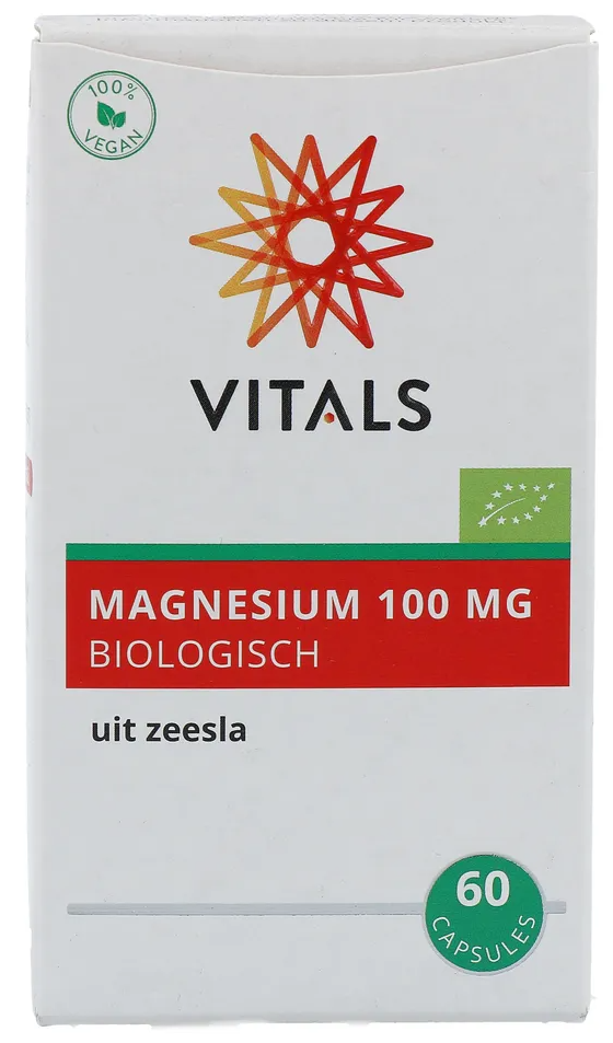 Vitals Magnesium 100 MG Capsules 60CP