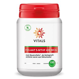 Vitals Folaat 5-mthf 400mcg Capsules 100CP