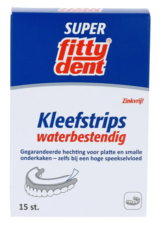 Fittydent Kleefstrips Waterbestendig afbeelding