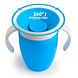 Munchkin Miracle 360° Oefenbeker Blauw 207ML Munchkin Miracle 360° Oefenbeker Blauw 207ML