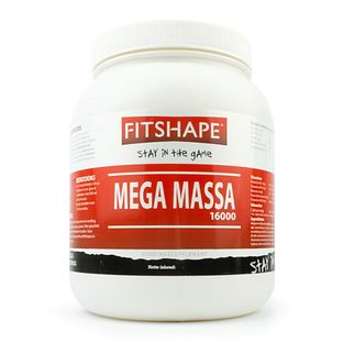 Fitshape Mega Massa 16000 Aardbei 1200GR