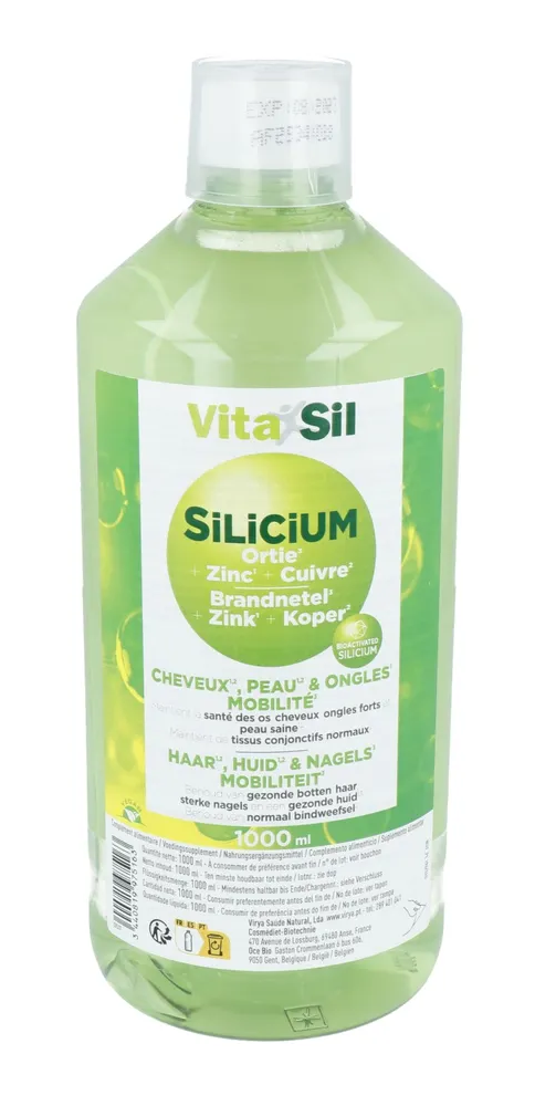 Vitasil Silicium Huid, Haar & Nagels 1LT