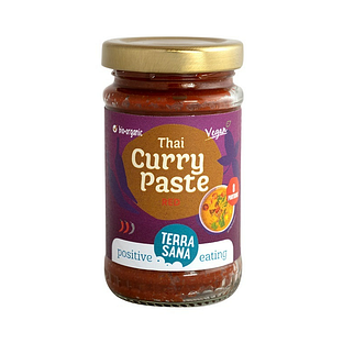 TerraSana Currypasta Rood 120GR