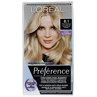 L'Oréal Paris Préférence 8.1 Licht Asblond 174ML