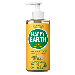 Happy Earth 100% Natural Handsoap Jasmine Ho Wood 300ML