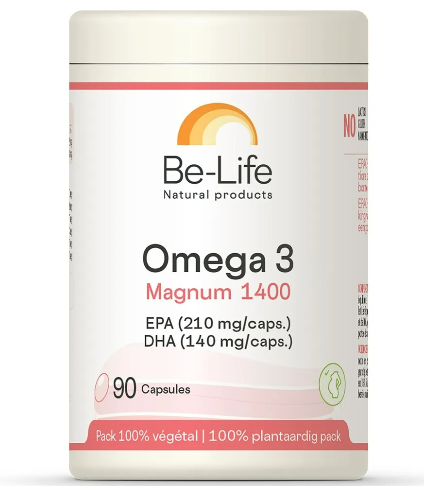 Be-Life Omega 3 Magnum 1400 Capsules 90CP