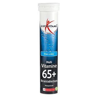Lucovitaal Multi Vitamine 65+ Bruistabletten 20TB Lucovitaal Multi Vitamine 65+ Bruistabletten 20TB
