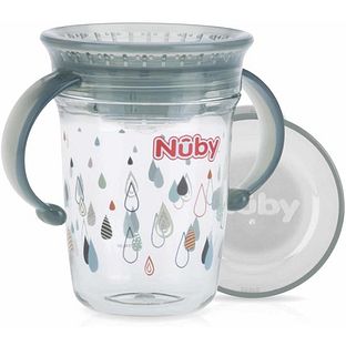 Nuby Wonderbeker Grijs 6m+ 240ML