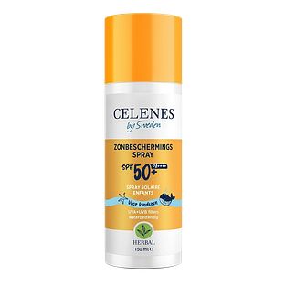 Celenes by Sweden Herbal Zonbeschermingsspray Kids SPF50+ 150ML Celenes by Sweden Herbal Zonbeschermingsspray Kids SPF50+ 150ML