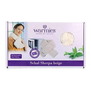 Warmies Warmte Shawl Sherpa Beige 1ST Warmies Warmte Shawl Sherpa Beige 1ST