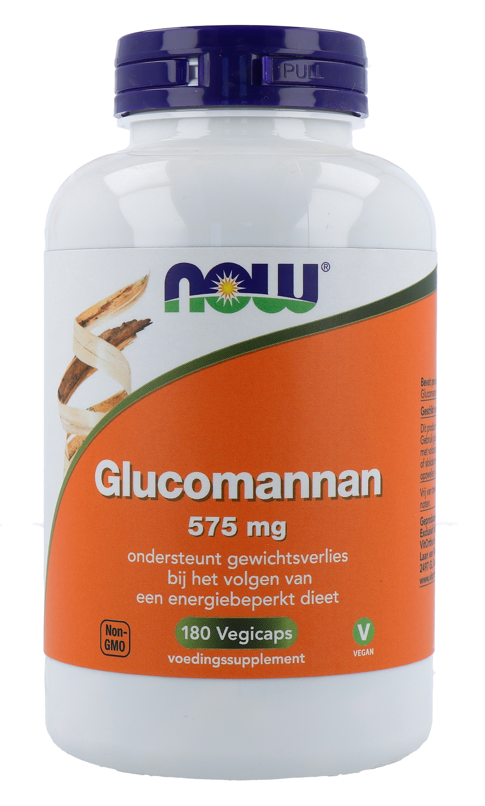 NOW Glucomannan 575mg Capsules 180CP