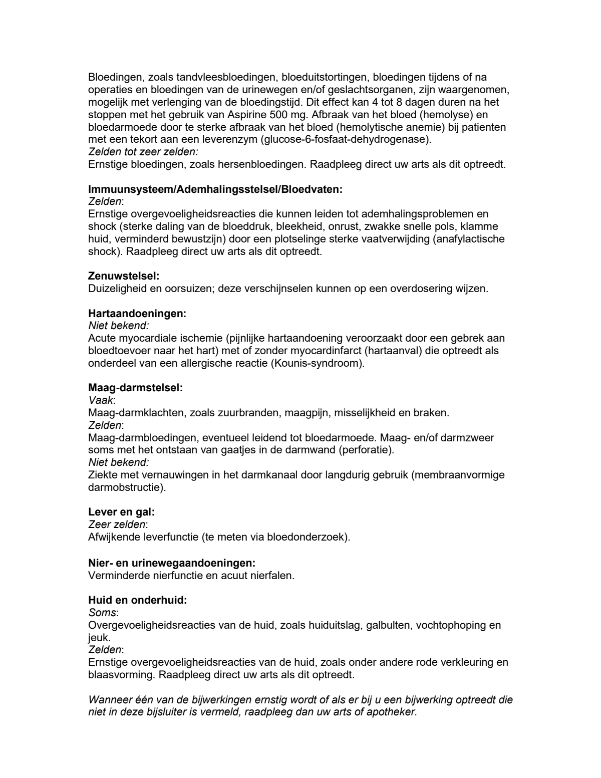 500mg Tabletten afbeelding van document #6, leaflet