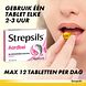 Strepsils Aardbei Suikervrij Zuigtabletten 24TB Strepsils Aardbei Suikervrij Zuigtabletten 24TB