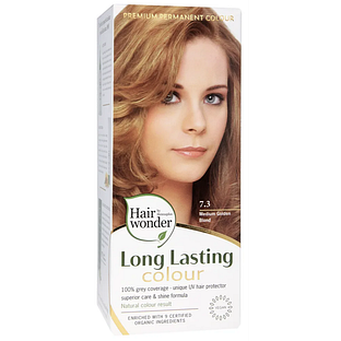 Hairwonder Long Lasting Colour 7.3 Medium Golden Blond 100ML