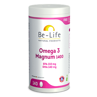 Be-Life Omega 3 Magnum 1400 Capsules 140CP