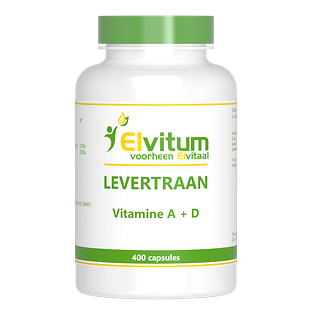 Elvitum Levertraan Capsules 400CP Elvitum Levertraan Capsules 400CP