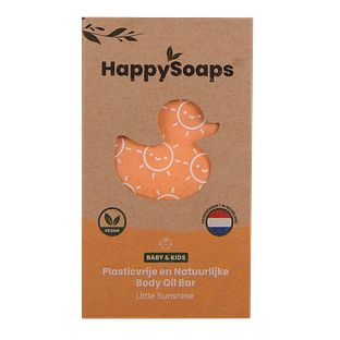 HappySoaps Baby & Kids Body Oil Bar 80GR