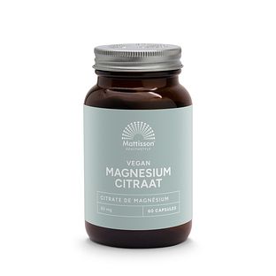 Mattisson HealthStyle Absolute Magnesium Citraat Capsules 60CP