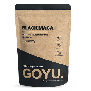 Goyu Black Maca Capsules 100CP Goyu Black Maca Capsules 100CP