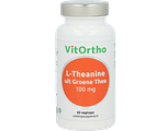 VitOrtho L-Theanine uit Groene Thee Vegicaps 60VCP