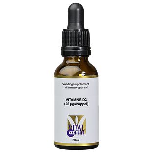 Vital Cell Life Vital Cell Vitamine D3 25 mcg Druppels 30ML
