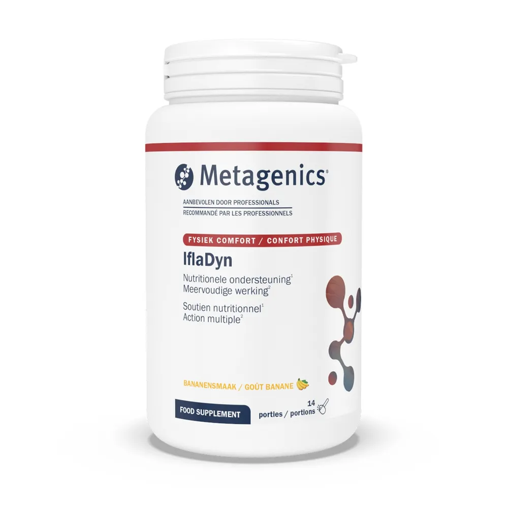 Metagenics IflaDyn Nutritionele Ondersteuning Poeder - Banaan 650GR