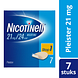 Nicotinell Pleisters Combi voor zware roker - 21 mg + 14 mg + 7 mg - 3 Stuks pleister 21 mg