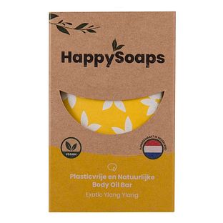 HappySoaps Exotic Ylang Ylang Body Oil Bar 70GR HappySoaps Exotic Ylang Ylang Body Oil Bar 70GR