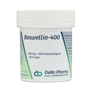DeBa Pharma Boswellia 400mg Capsules 60VCP DeBa Pharma Boswellia 400mg Capsules 60VCP