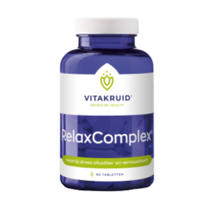 Vitakruid RelaxComplex oa Magnesium Tauraat & Vitamine D3 90TB