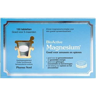 Pharma Nord BioActive Magnesium Tabletten 150TB Pharma Nord BioActive Magnesium Tabletten 150TB