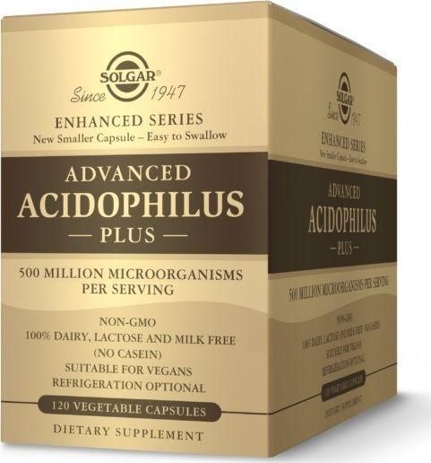 Solgar Advanced Acidophilus Plus Capsules 120VCP