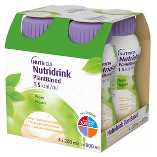Nutridrink Plantbased Mango Passievrucht 800ML