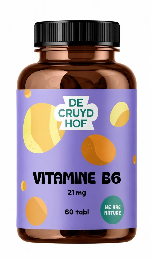 De Cruydhof Cruydhof Vitamine B6 Tabletten 60TB