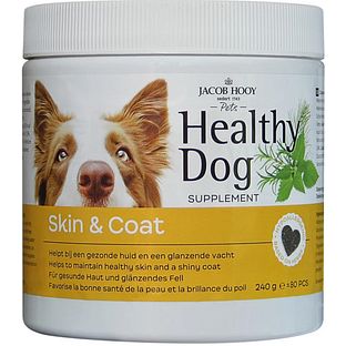 Jacob Hooy Pets Healthy Dog Skin & Coat 80ST