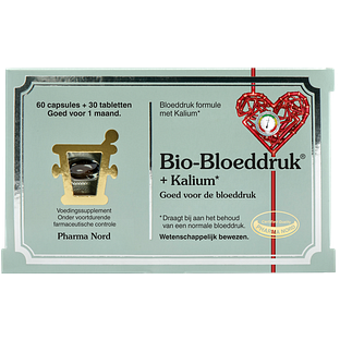 Pharma Nord Bio-Bloeddruk + Kalium Capsules + Tabletten 90CP Pharma Nord Bio-Bloeddruk + Kalium Capsules + Tabletten 90CP