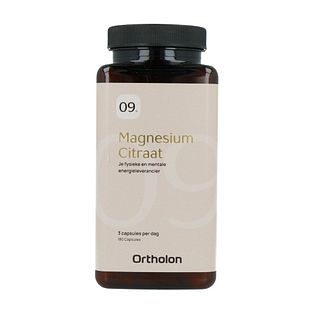 Ortholon Magnesium Citraat Capsules 180CP