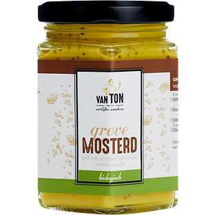 van TON Grove Mosterd Biologisch 170GR van TON Grove Mosterd Biologisch 170GR