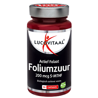 Lucovitaal Actief Folaat Foliumzuur Capsules 90CP