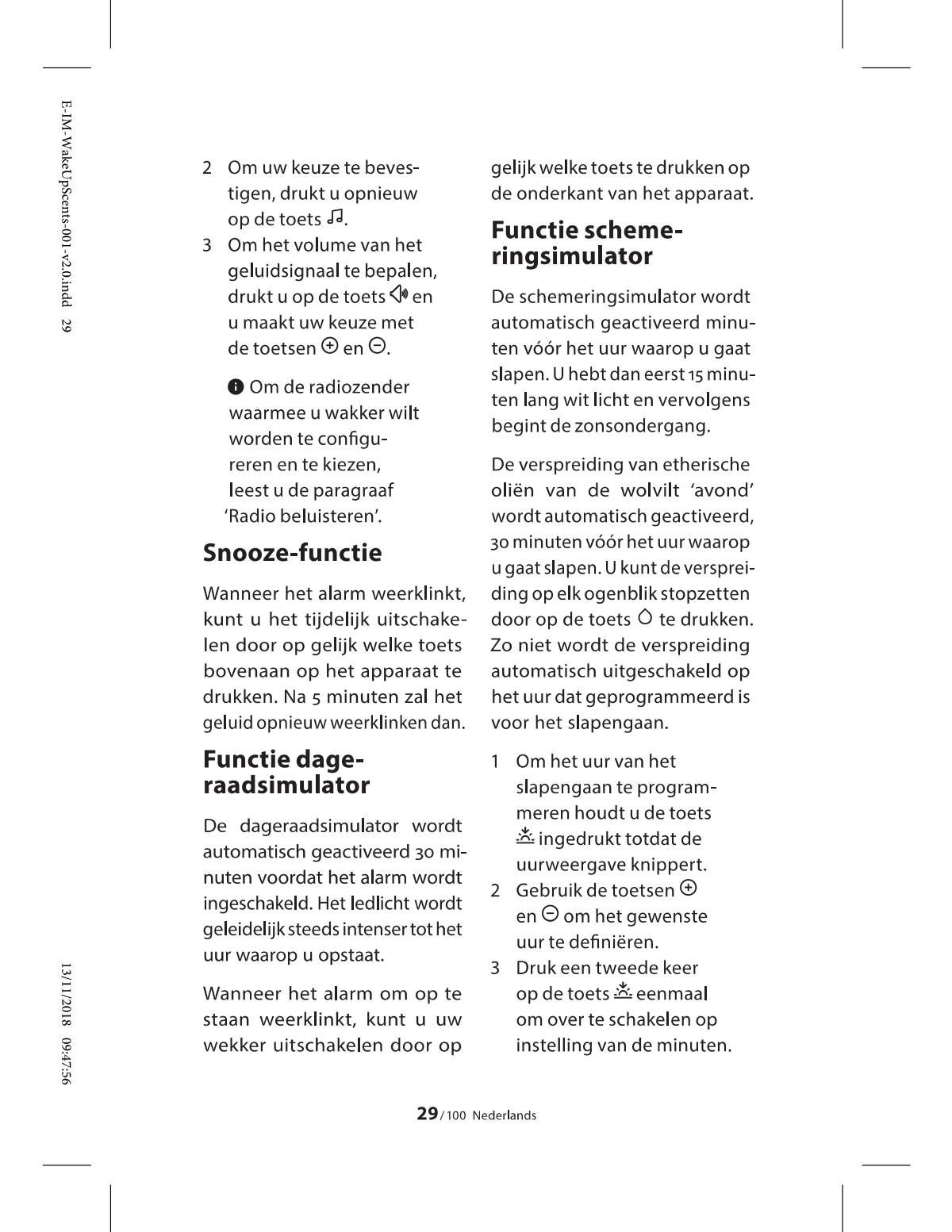 Wake-Up Light Scents afbeelding van document #10, instructions