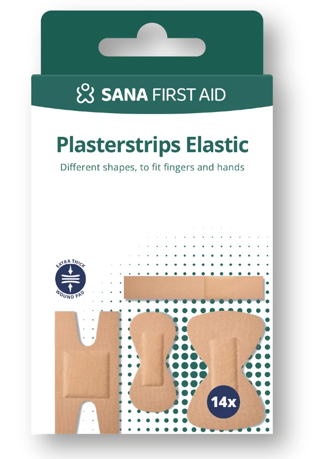 Sana First Aid Elastisch Vingerpleisters Assorti